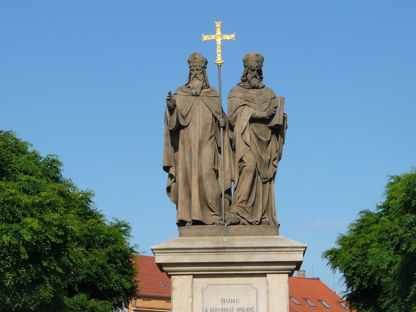 obrázek: Den slovanských věrozvěstů Cyrila a Metoděje město připomene vyvěšením moravské vlajky na Nové radnici