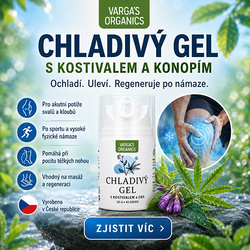 Vragas Organics - chladivý gel