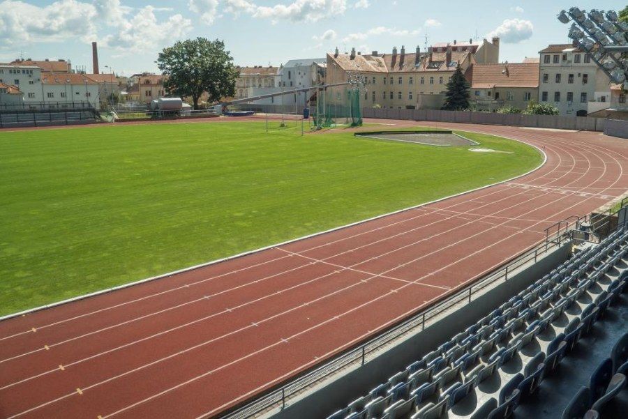 Znojmo modernizuje atletický stadion v Horním parku. Obnova vyjde na 19 milionů