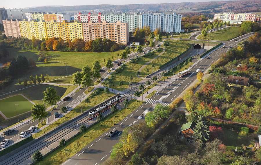 Brno zahajuje stavbu tramvajové trati do Kamechy: 320 metrů tunelu a evropské dotace