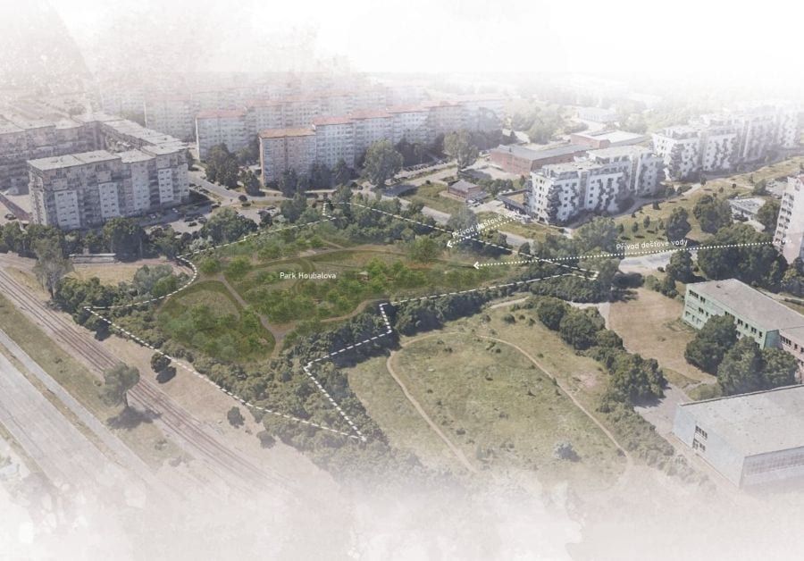 obrázek: V Brně-Líšni vznikne nový park, který bude zadržovat dešťovou vodu