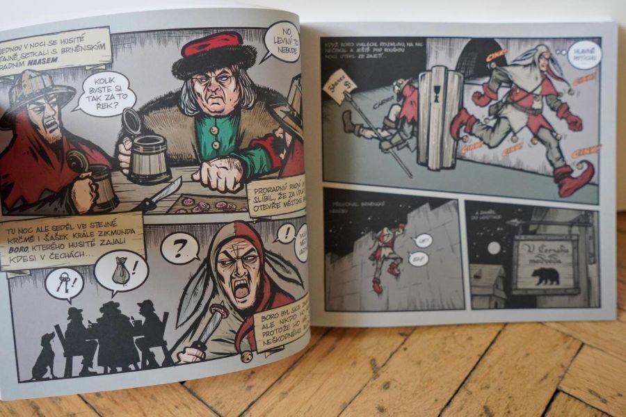 obrázek: Brněnské pověsti ožívají v komiksu. BrrrNo! představí 30 příběhů od 18 ilustrátorů