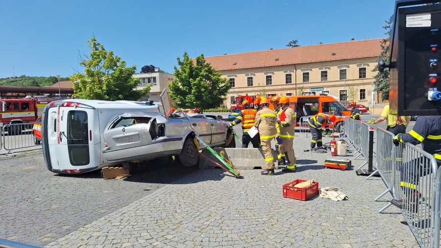 Hasičské mistrovství: Soběšice triumfují na soutěži ve vyprošťování