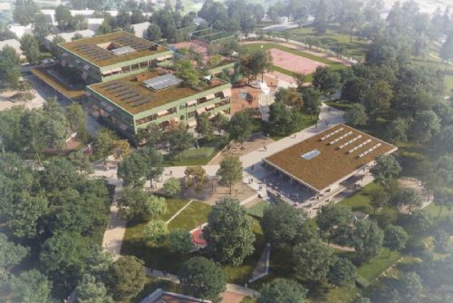 obrázek:Vítězové soutěže zpracují projekt nové školy a školky na Sadové. Kapacita bude 665 dětí a žáků