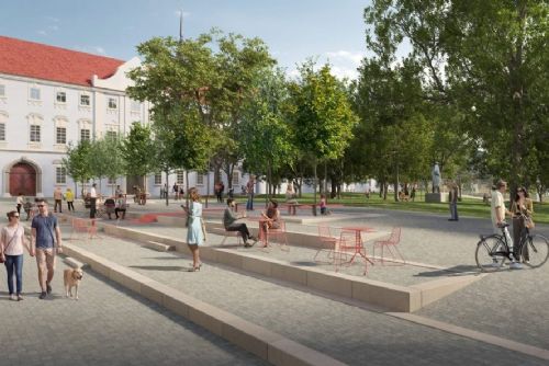obrázek:Rekonstrukce parku Danuše Muzikářové v Brně začala. Přibudou cesty, zeleň i galerijní stezka