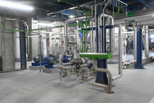 obrázek:Teplárny Brno představily nový zdroj na biomasu. Má snížit spotřebu plynu o 15 % a emise až o 38 tisíc tun