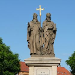 Den slovanských věrozvěstů Cyrila a Metoděje město připomene vyvěšením moravské vlajky na Nové radnici