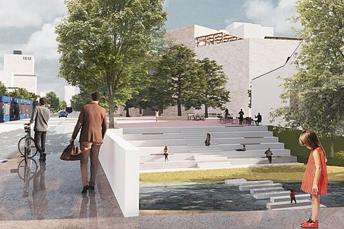 obrázek:Komárov dostane zelené Mariánské náměstí