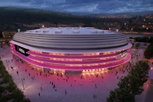 obrázek:T-Mobile ARENA v Pisárkách: nová brněnská hala má být otevřena na podzim 2026