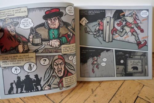 obrázek:Brněnské pověsti ožívají v komiksu. BrrrNo! představí 30 příběhů od 18 ilustrátorů