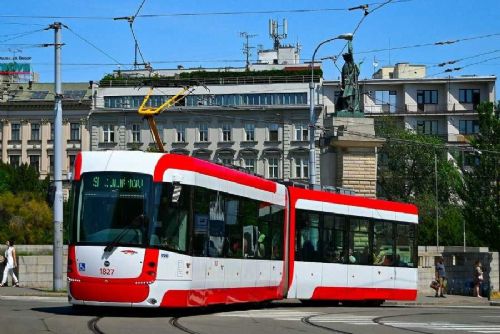 obrázek:Tramvaje dočasně míjejí brněnské centrum