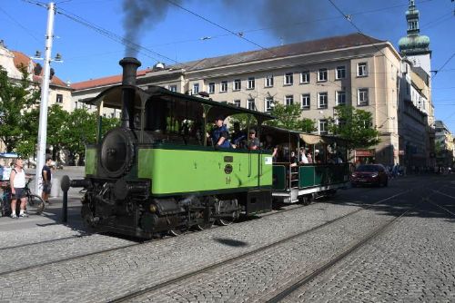 obrázek:Brno ožije dopravní historií. Do ulic vyjedou historické tramvaje, autobusy i parní vlak