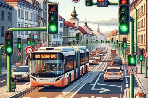 Foto: Chytré semafory urychlí jízdu pro 150 autobusů